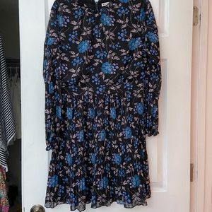Whistles long sleeve printed dress